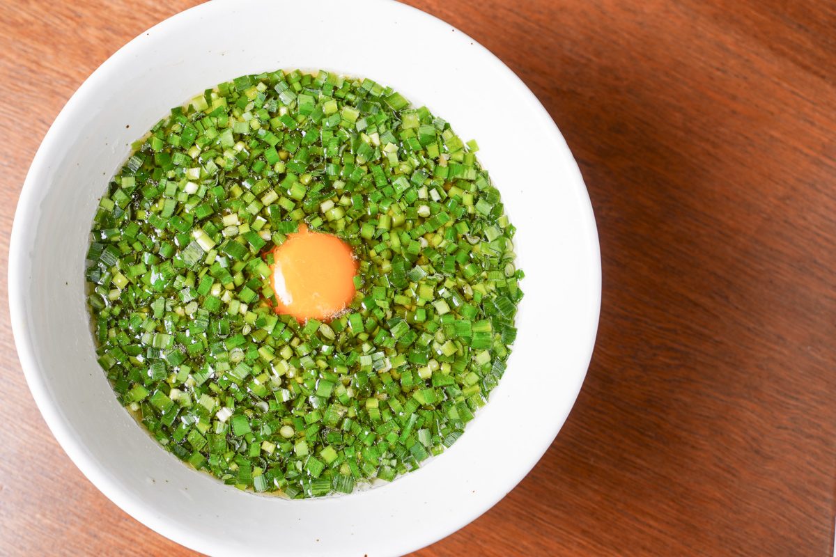 麺Maverick_しょうゆベース×にらそば(1000円)