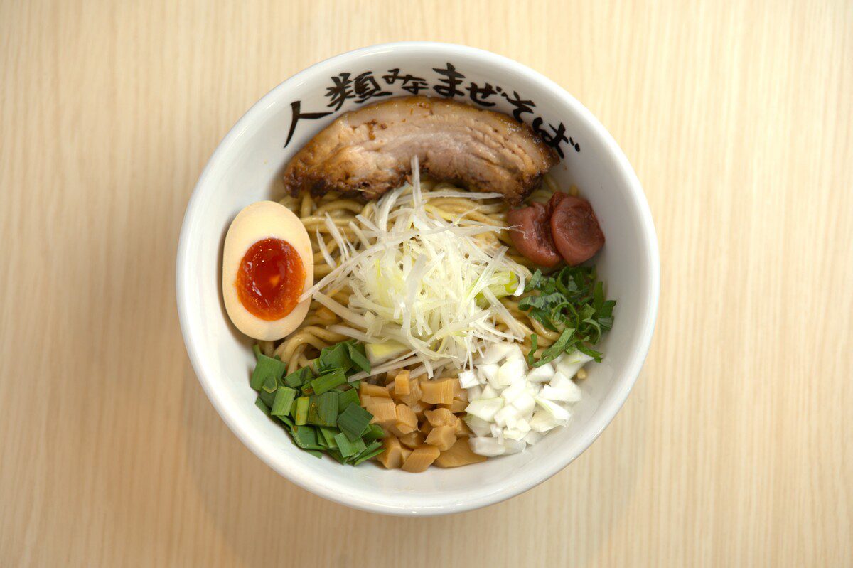 人類みなまぜそば