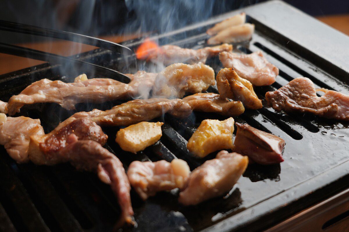 とり焼肉 鶏福